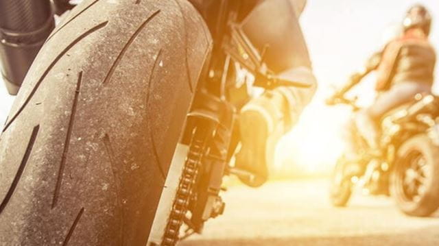 Couple of motorcyclists